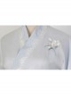 Morning And Evening Series Chinese Style Simple Daily Cross Over Lace Embroidery Elegant Sweet Lovely Bowknot Spring Autumn Hanfu