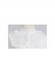 Solar Erosion Lunar Erosion Series Autumn Pure All-match Chiffon Stand Collar Ruffles Lace Puff Long Sleeve Classic Lolita Shirt