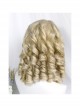 Pearl Girl Series Golden Bangs Retro Roman Roll Short Curly Wig Classic Lolita Wigs