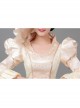 Elegant Retro Long Champagne Juliet COS European Style Royal Aristocratic Princess Court Prom Lolita Dress