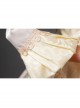 Elegant Retro Long Champagne Juliet COS European Style Royal Aristocratic Princess Court Prom Lolita Dress