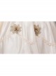 Elegant Retro Long Champagne Juliet COS European Style Royal Aristocratic Princess Court Prom Lolita Dress