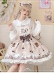 Cherry Milk Pie Series White Cute Doll Collar Ruffled Long Sleeves Inner Shirt 