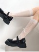 Sweet And Cool Girl Lace Hollow Hole Bow Knot Decoration Lolita Calf Half Tube Socks