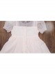 Sweet Princess Gradient Hem Colorful Jacquard Butterfly Sequin Decoration Children Lolita Kids Cute Puff Sleeves Dress