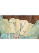 Chinese Style Flowy Vintage Silk Streamers Exquisite Embroidery Pearl Decoration Gradient Hem Kids Dress