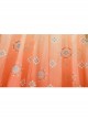 Chinese Style Flowy Vintage Silk Streamers Exquisite Embroidery Pearl Decoration Gradient Hem Kids Dress