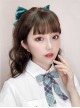 Stylish And Fluffy Black Cute Wool Roll Big Natural Waves Qi Bangs Lolita Wigs