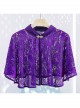 Summer Thin Lace Jacquard Embroidery Silver Button Decoration Cheongsam Retro Sun Protection Small Shawl