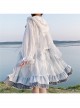 Japanese Style Sweet And Cute Bunny Ears Decoration Classic Lolita Long Sleeve Cardigan Sun Protection