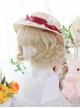 Solid Color Japanese Style Air Bangs Cute Natural Curly Classic Lolita Short Wigs