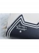 Square Solid Color Classic Lolita Navy Style Bow Knot Decoration Messenger Bag