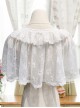 Solid Color Breathable And Comfortable Lace Jacquard Embroidery Classic Lolita Cardigan