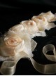 Hallucination Rose Series Gothic Personality Three-Dimensional Pleated Rose Decoration Headband