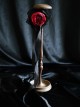 Hallucination Rose Series Gothic Personality Three-Dimensional Pleated Rose Decoration Long Cotton Thread Side Clip