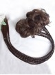 Chinese Style Braided Hair Decoration Cute Double Ponytail Classic Lolita Wigs Tiger Clip