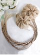 Chinese Style Braided Hair Decoration Cute Double Ponytail Classic Lolita Wigs Tiger Clip