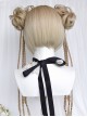 Chinese Style Braided Hair Decoration Cute Double Ponytail Classic Lolita Tiger Clip Wigs