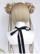 Chinese Style Braided Hair Decoration Cute Double Ponytail Classic Lolita Wigs Tiger Clip