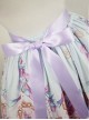 Cinderella Series Exquisite Graphic Print Design Jacquard Lace Hem Classic Lolita Sweet Skirt