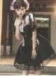 Moonlight Dream Chinese Style Improved Cheongsam Jacquard Lace Bow Knot Decoration Metal Buckle Classic Lolita Dress