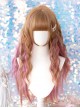 Classic Lolita Elegant And Romantic Fluffy Curly Hair Air Bangs Cute Long Wig