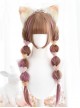 Classic Lolita Elegant And Romantic Fluffy Curly Hair Air Bangs Cute Long Wig