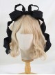 Personality Three-Dimensional Bow Kc Sweet Lolita Retro Fungus Deformable Headband