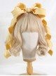 Personality Three-Dimensional Bow Kc Sweet Lolita Retro Fungus Deformable Headband