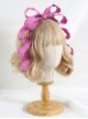 Personality Three-Dimensional Bow Kc Sweet Lolita Retro Fungus Deformable Headband