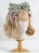 Elegant Princess Retro Big Bow All-Match Sweet Lolita Non-Slip Contrast Color Wide Headband  