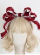 Pearlescent Fairy Sweet Lolita Lace Big Bow Adjustable Ribbon Miss Furla Headband