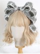 Pearlescent Fairy Sweet Lolita Lace Big Bow Adjustable Ribbon Miss Furla Headband