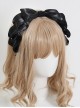 Versatile Silky Pearly Mermaid Princess Sweet Lolita Bow Kc Elegant Headband