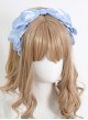 Versatile Silky Pearly Mermaid Princess Sweet Lolita Bow Kc Elegant Headband