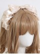 Versatile Silky Pearly Mermaid Princess Sweet Lolita Bow Kc Elegant Headband