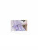 Cute Stardale Classic Lolita Ruffle Hem Princess Birthday Purple Bow Kids Long Sleeve Dress