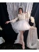 Classic Lolita Folds Organ Mesh Fluffy Boneless White A-Line Version Violence Petticoat 