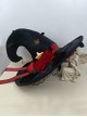 Halloween Punk Style Metal Star Spider Decoration Three-Dimensional Silk Rose Devil Wings Lolita Suede Witch Hat