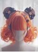 Japanese Style Short Hair Wavy Curl Decoration Classic Lolita Short Wigs