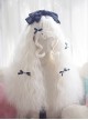 Retro Court Style Fluffy Wavy Curly Bangs Decoration Classic Lolita Long Curly Hair Wigs