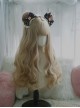 Classic Daily Natural Curl Long Brown Wavy Curly Hair Lolita Wigs