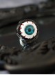 Halloween Dark Gothic Style Fear Realistic Blue Eyeball Lolita Ring