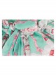 Pink Strawberry Cake Cute Rabbit Pattern Print Pleated Bow Lace Decoration Classic Lolita Kid Dress