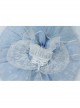 Castle Pattern Decoration Snowflake Sequins Ruched Lace Mesh Trim Classic Lolita Kid Princess Slip Dress