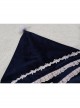 Cute Velvet Peaked Hat Design Jacquard Lace Trim Classic Lolita Short Cloak