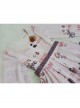 Chocolate Candy Print Decoration Letter Print Doll Neckline High Waist Belt A Version Classic Lolita Long Sleeve Dress