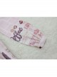 Chocolate Candy Print Decoration Letter Print Doll Neckline High Waist Belt A Version Classic Lolita Long Sleeve Dress