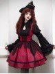 Court Style Retro Fishbone Breast Support Three-Dimensional Jacquard Long Sleeve Gothic Lolita Dress