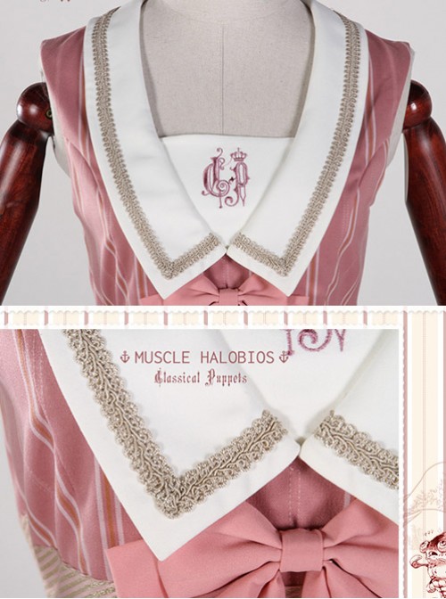 Classical puppets Muscle Aquarium pink lolita JSK